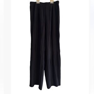 4/$30 All:Row Chic Black Wide Leg Women's Pants pleated size med